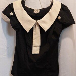 Size medium vintage inspired blouse
